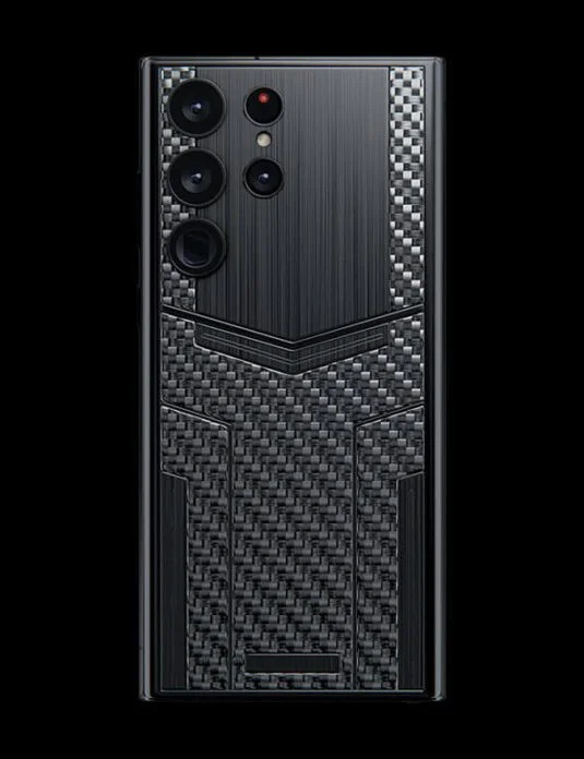custom black samsung s23 ultra carbon
