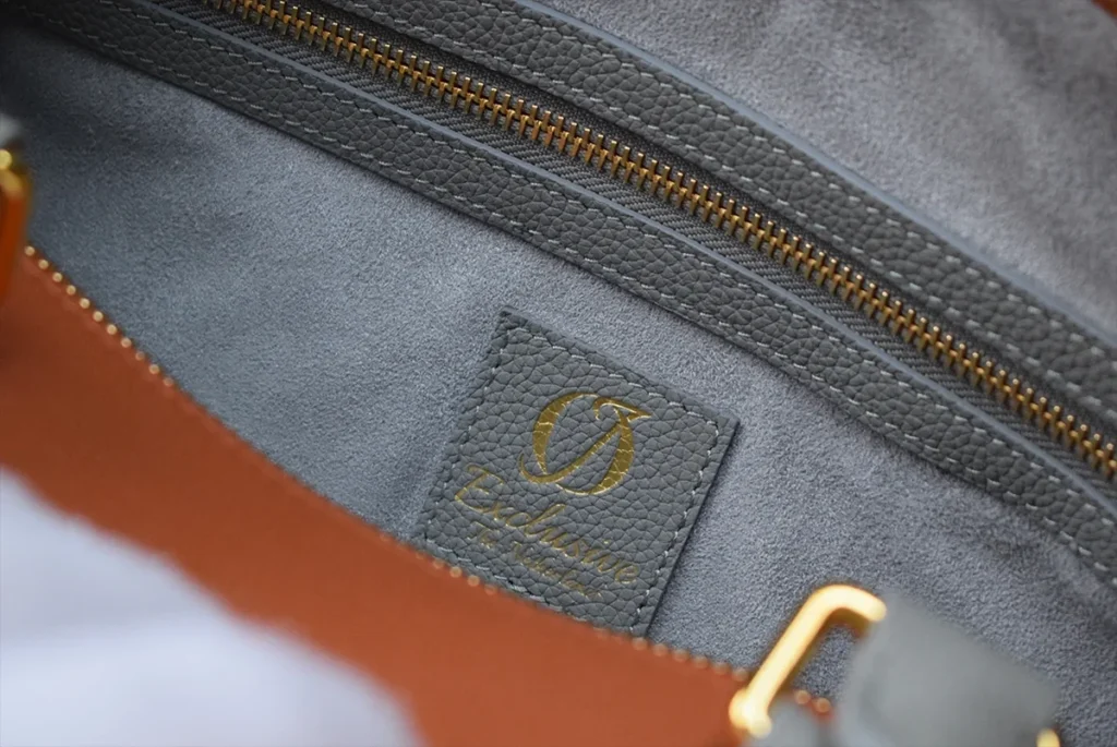 custom togo duffle interior