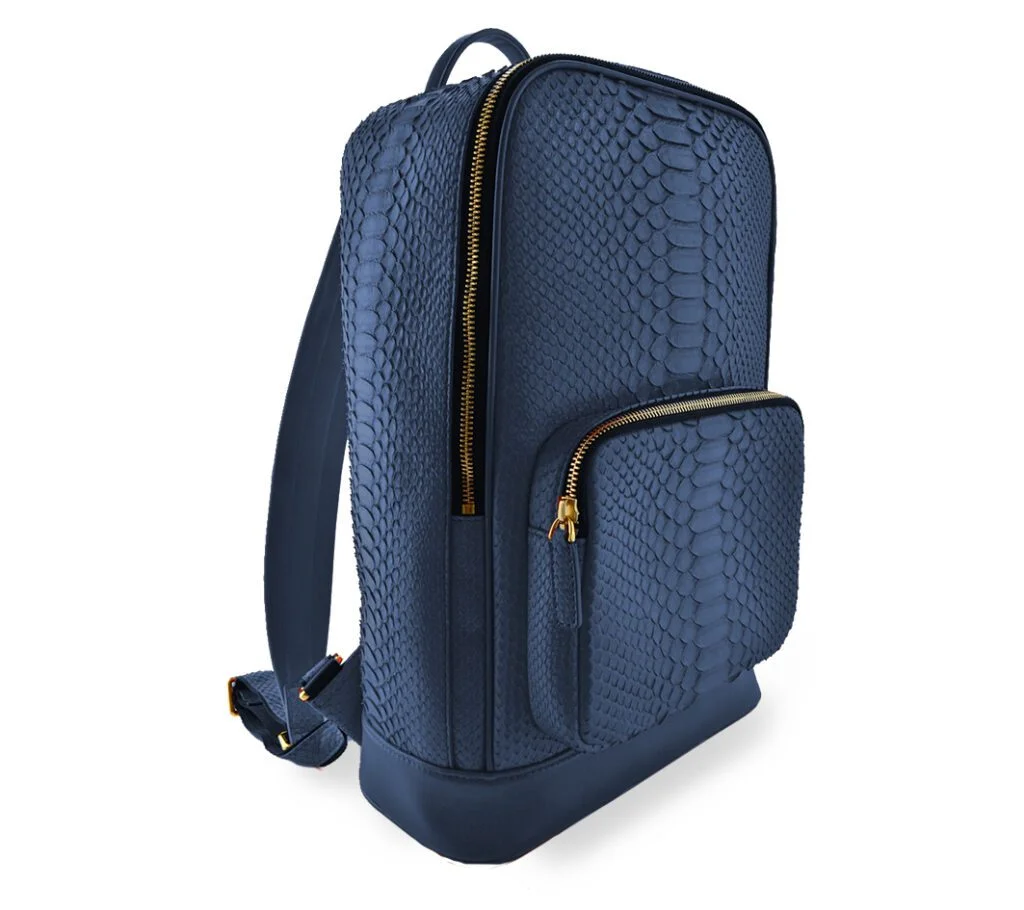 dark blue python backpack2