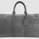 真灰色鳄鱼旅行袋 LV 设计