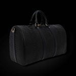 bolsa de viaje de pitón genuina