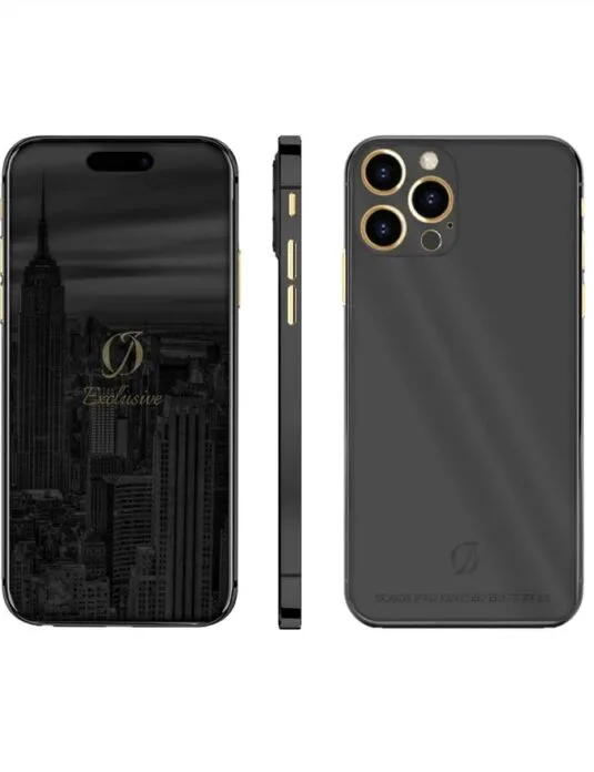 gold black iphone 15 pro max
