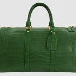 绿色真鳄鱼旅行袋 LV 设计