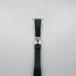 cinturino verde Rolex Apple Watch frontale