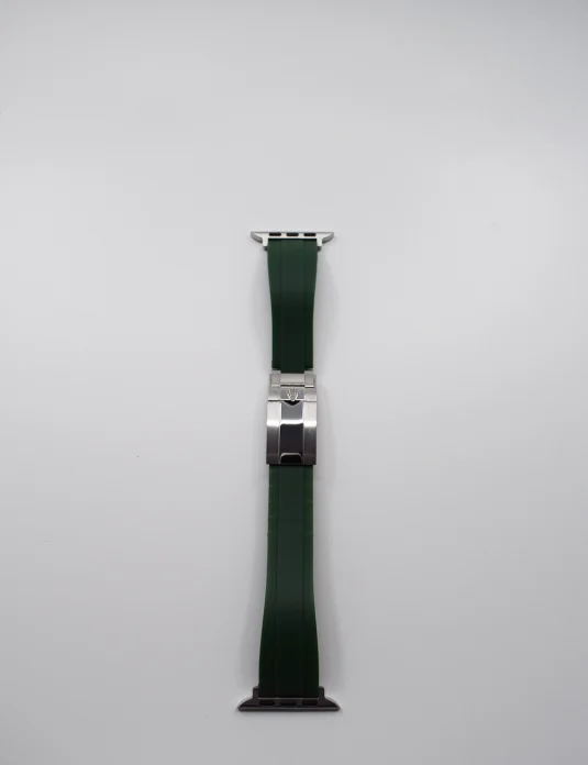 green rolex apple watch band front