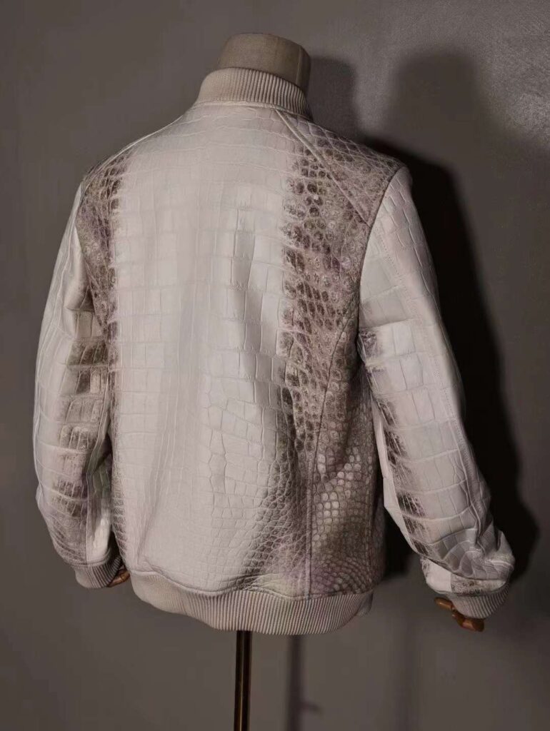 himalayan crocodile bomber jacket side
