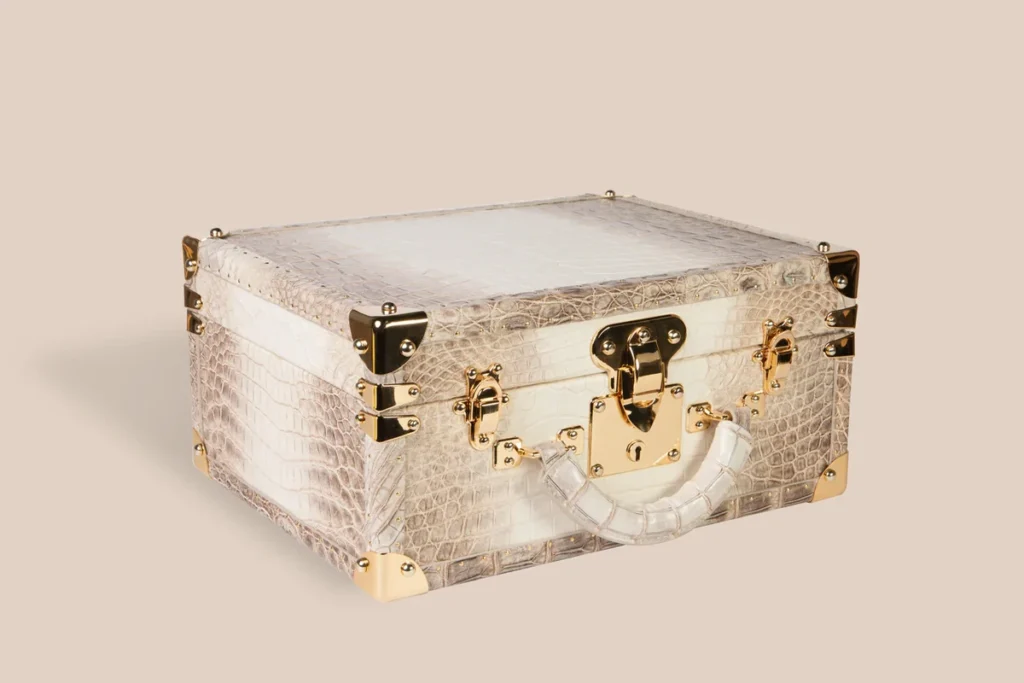 himalayan crocodile leather watch box OJ Exclusive 1