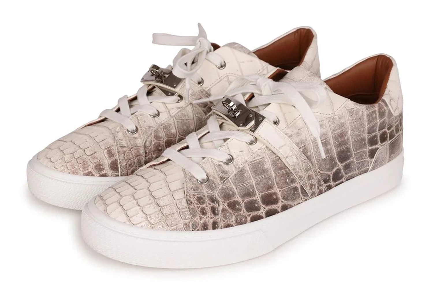 sneakers di coccodrillo himalayano Hermes