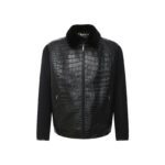 luxury men jacket with scarf
