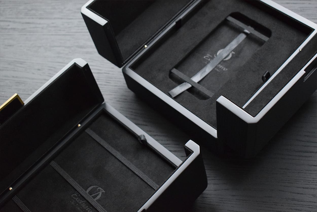 Luxury bespoke packaging — OJ Exclusive