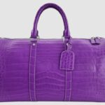 紫色鳄鱼旅行袋 LV 设计
