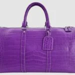 紫色鳄鱼旅行袋 LV 设计