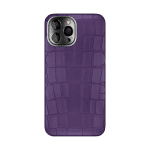 紫色鳄鱼壳 iPhone 14 Pro