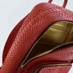 Python red backpack22
