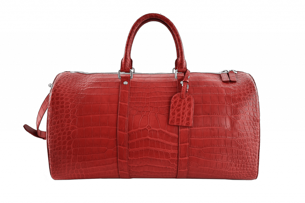 red-crocodile-duffle-bag-weekender-