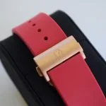 Red strao rm apple watch case back
