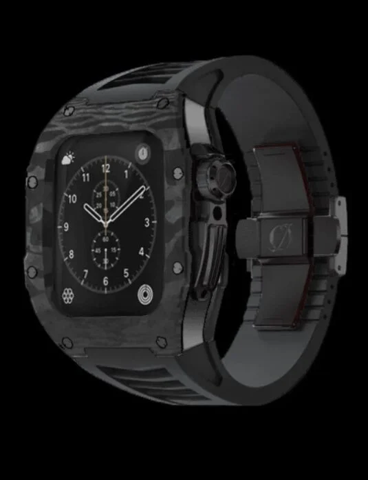 richard mille carbon apple watch case black