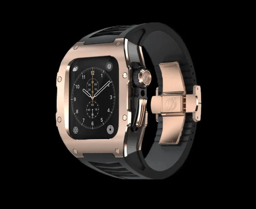 richard mille rose gold apple watch case