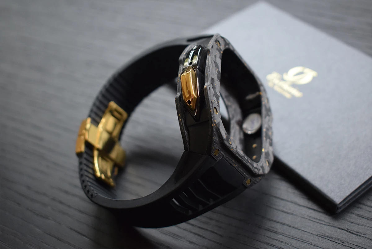 Apple Watch Ultra carbon case by OJ Exclusive