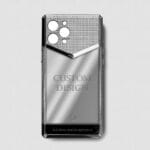 Funda de iPhone 14 Pro de plata con grabado