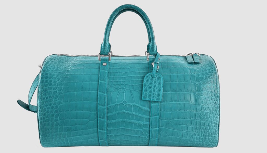 tiffany crocodile duffle bag lv design