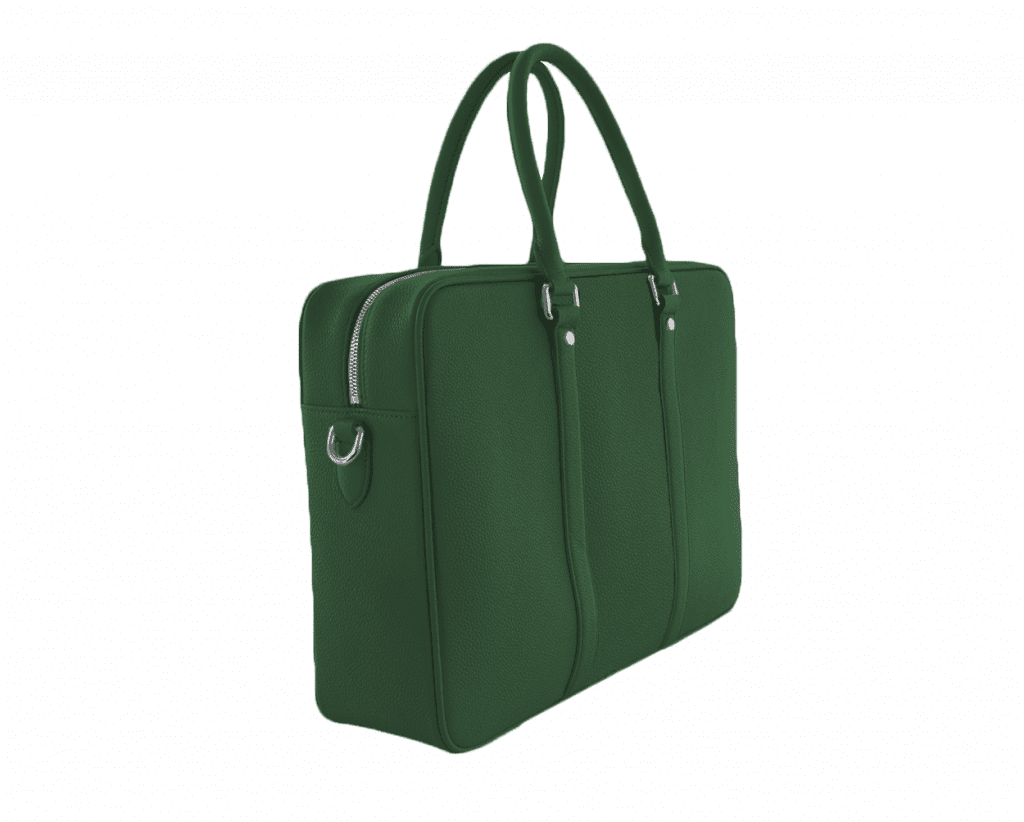 togo-leather-briefcase lv-green