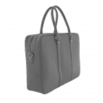 Togo valigetta in pelle grigio1