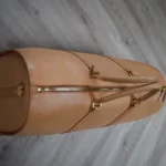 植物皮革旅行包