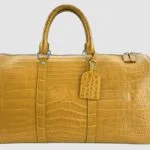 黄色鳄鱼旅行袋 LV 设计